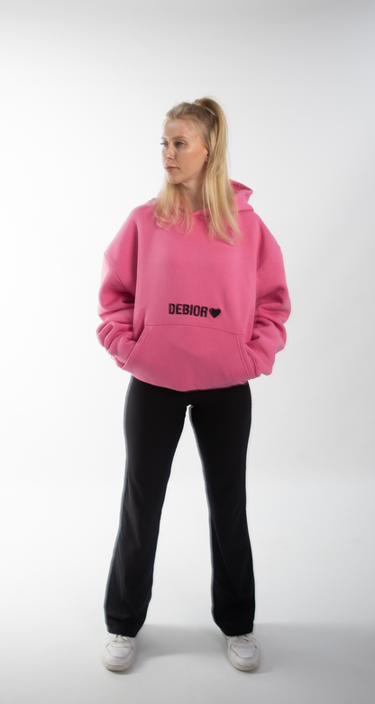 "SELF LOVE" Oversized Hoodie in Pink