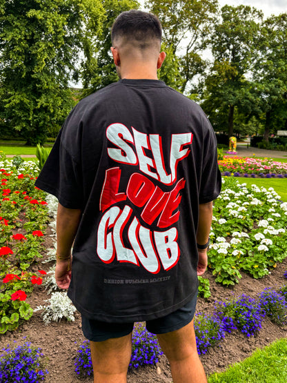 Self Love Club T-Shirt n Black